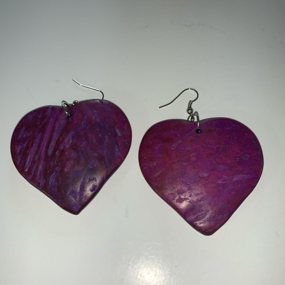 Coconut Shell Earrings NWT